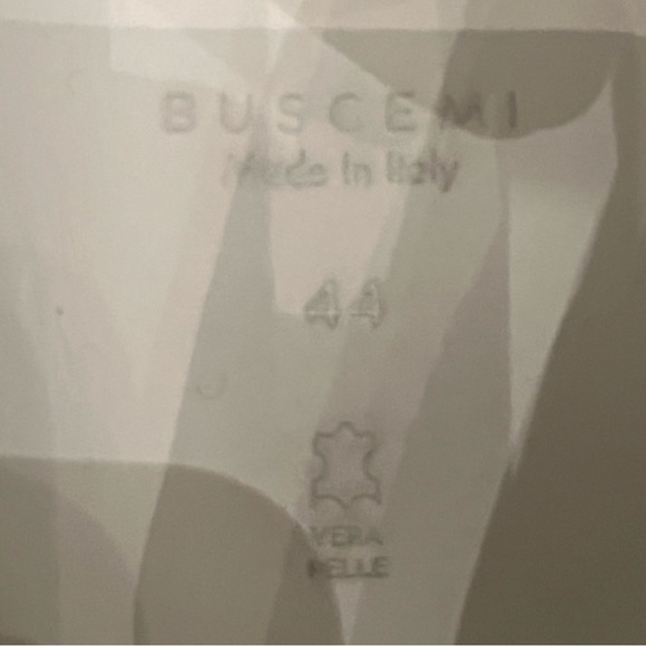 White high tops Buscemi size 44 worn twice - Picture 5 of 5